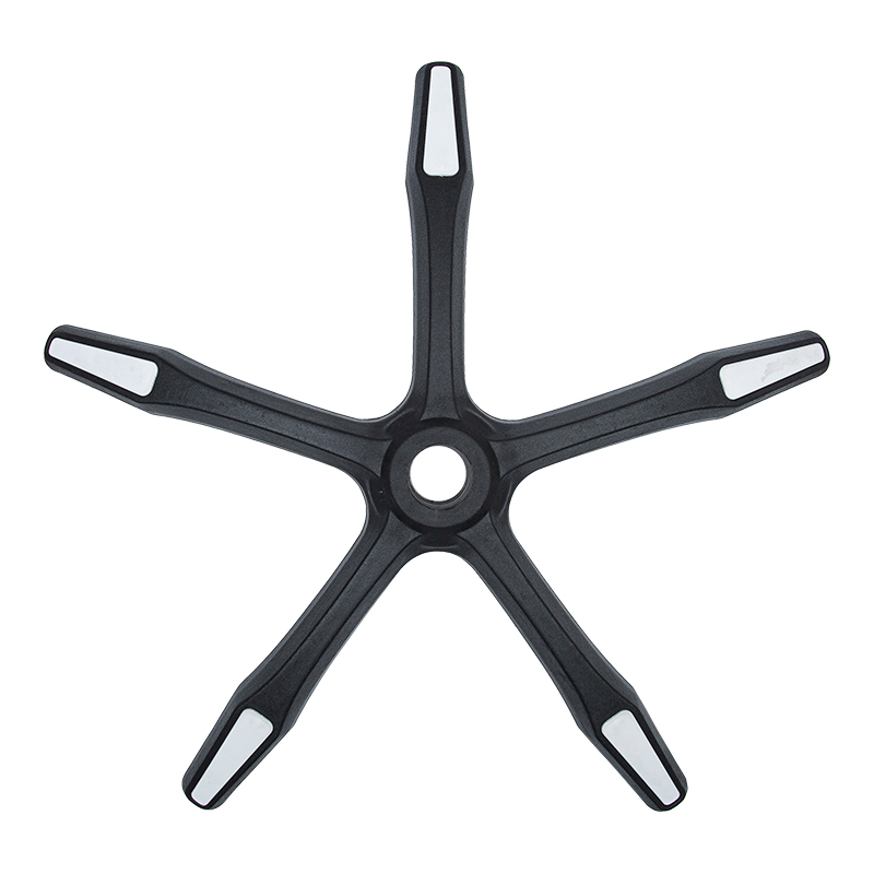 PA-Hレザーグレインフットナイロンチェア脚（ナイロンベース）